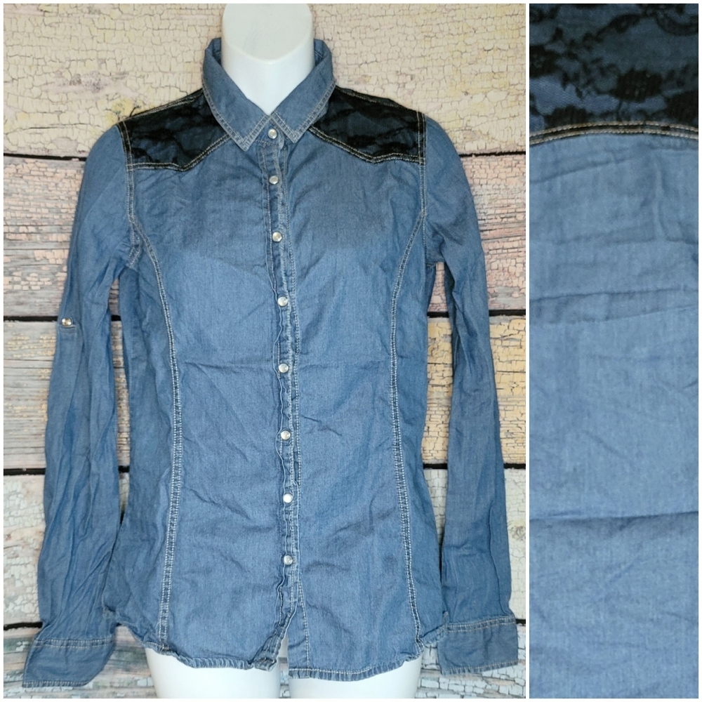 Forever 21 denim shirt